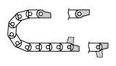 варианты установки концевых соединителей на гибкий кабель канал